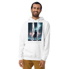 blue moon futuristic hoodie